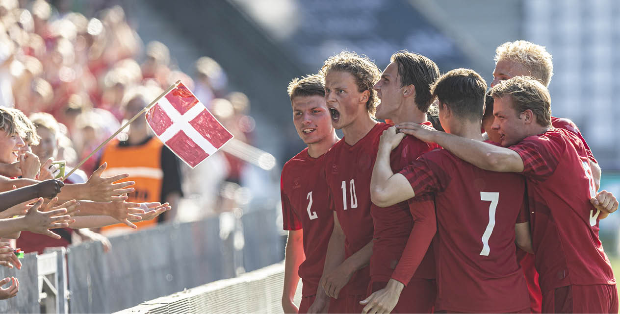 [DK=20230620: Maurits Kj rgaard, Danmark jubler efter 1-0 m let] [UK=20230620: Maurits Kj rgaard, Denmark celebrate the 1-0 goal]