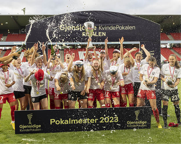 [DK=20230621: FC Nordsj llands spillere fejrer pokalsejren] [UK=20220621: FC Nordsj lland players celebrate the cup win]