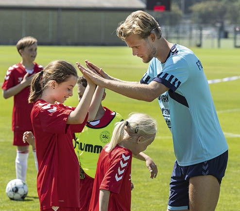 [DK=20230608: Herrelandsholdet, U21-landsholdet og fodboldskoleb rn tr ner p Frederiksberg] [UK=20230608: Denmark Mens team practice at Frederiksberg]